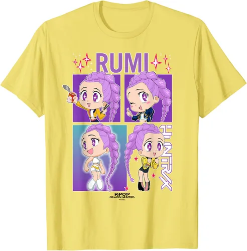 Vista 28 de Camiseta con licencia oficial de Kpop Demon Hunters Rumi