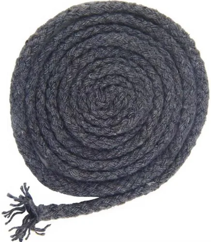 Vista 15 de 5 mm * 295 pies de cuerda de macramé de algodón natural de 8 hebras trenzadas para manualidades de ganchillo, hilo para colgar en la pared y Lgn