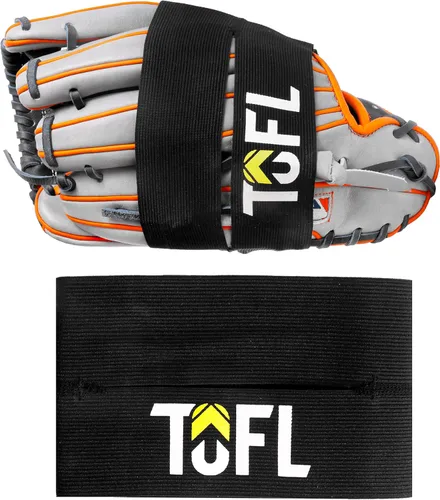 Vista 3 de TOFL Banda de guante de béisbol para moldear guantes Correa elástica con cierre ajustable para formar y almacenar bolsillos Accesorio de cuidado