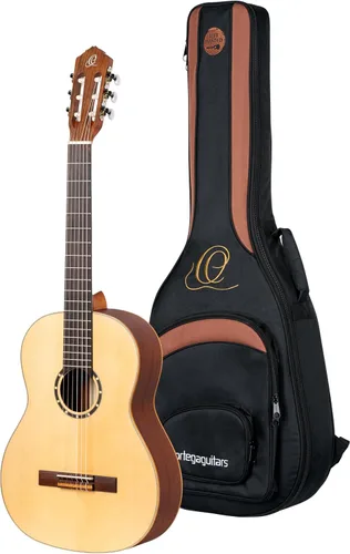 Vista 32 de Guitarra Clásica de Nylon Tamaño 3/4 de la Serie Family con Bolsa