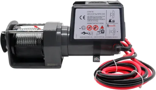 Vista 7 de WARN Cabrestante eléctrico de la serie DC de 12 V con capacidad de tracción