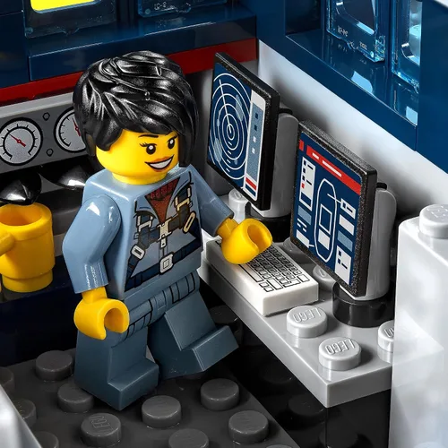 Vista 7 de LEGO 60266 Ciudad Océanos El barco de exploración del océano