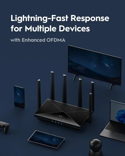 Vista 5 de Cudy BE6500 WiFi 7 Router Dual Band Gigabit Gaming Router, 6500Mbps, Cliente VPN y Servidor, Cudy Mesh y APP Compatible, Broadcom 2 GHz Quad-Core