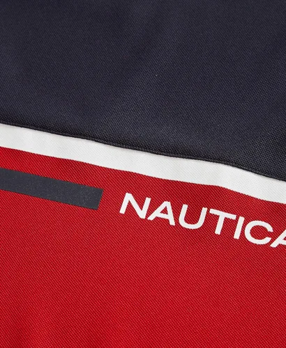 Vista 4 de Nautica Camiseta Navtech Colorblock para hombre
