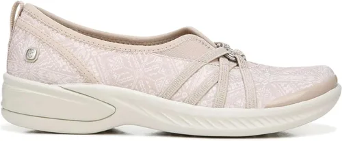 Vista 2 de BZees Niche - Zapato estilo bailarina para mujer Batik Beige