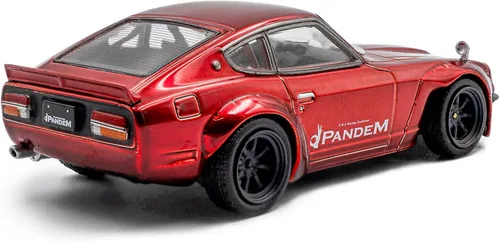 Vista 3 de Solido 1:43 Escala Pandem 240Z Rojo 1973 Diecast Model Car S4316302