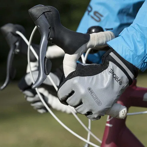 Vista 4 de Guantes de ciclismo impermeables reflectantes