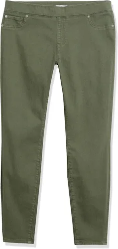 Vista 6 de Tienda Essentials Jegging elástico de tiro medio y fácil de poner para mujer (disponible en talla extragrande)