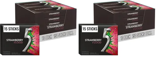 Vista 9 de 5 GUM React Mint Goma de Mascar sin Azúcar Paquete Grande (10 paquetes x 15 palitos) Sabor Intenso y de Larga Duración