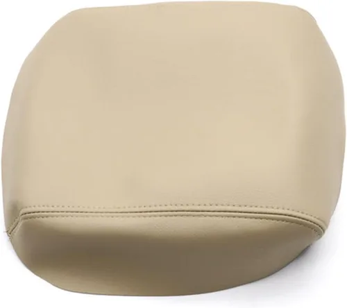 Vista 7 de Priprilod Funda de repuesto de cuero beige tostado para reposabrazos de consola central compatible con Honda Pilot 2009 2010 2011 2012 2013 2014