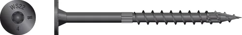 Vista 9 de Simpson Strong-Tie SDWS22400-4" x .220 Tornillos para madera (grado interior) 250ct