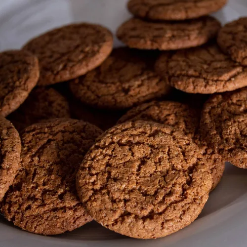 Vista 8 de Lehman's Ginger Snaps - Galletas crujientes y crujientes clásicas, paquete de 2 bolsas de 1.25 libras