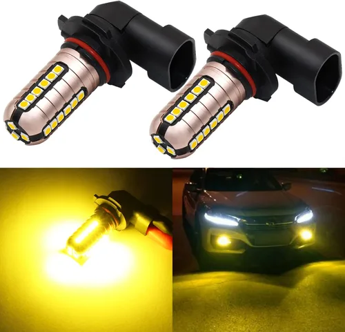 Vista 9 de PHINLION Bombillas LED antiniebla H11, súper brillantes 3030 27-SMD H8 H16 Bombilla LED de repuesto para luces DRL o antiniebla, 6000K blanco xenón