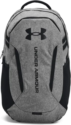 Vista 33 de Under Armour Mochila Hustle 6.0 unisex para adultos (002) Negro / Negro / Blanco