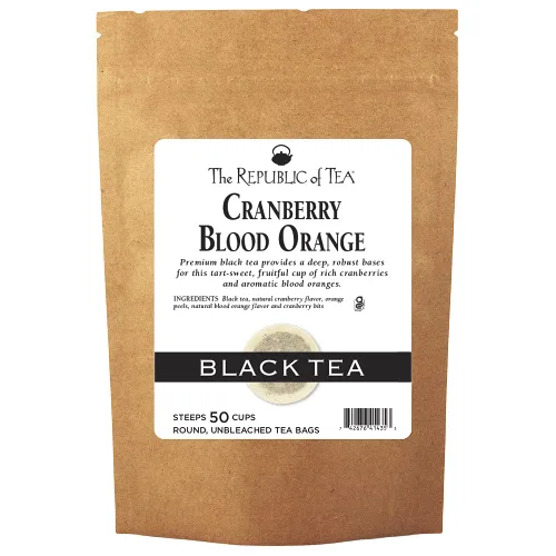 Vista 30 de The Republic of Tea, Té negro Brambleberry, 36 bolsas de té