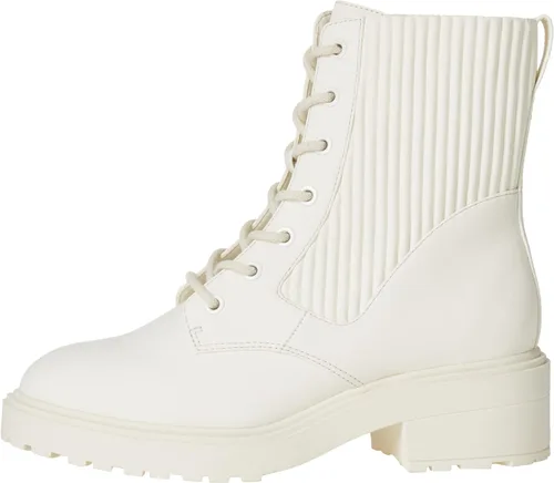 Vista 5 de Tienda Essentials Botas de combate de goma para mujer con suela gruesa