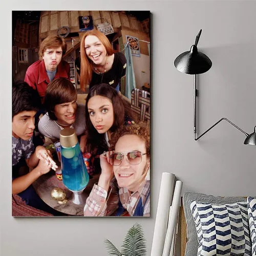 Vista 6 de Póster de película That '70s Show - Póster de pared para dormitorio, 12 x 18 pulgadas
