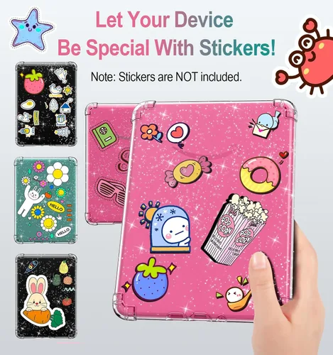Vista 3 de MoKo Funda para Kindle Paperwhite de 7 pulgadas (12ª generación-2024) y Kindle Colorsoft Signature Edition 2024 ultra fina, transparente, flexible