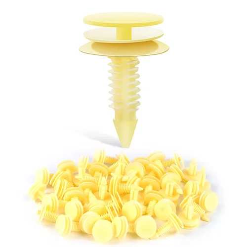 Vista 19 de Nilight Kit de tornillos para matrícula, tornillos de acero inoxidable con tuercas de nailon para sujetar placas delanteras y traseras