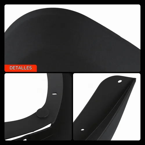 Vista 10 de A-Premium Juego de 4 unidades de guardabarros con accesorios compatibles con Chevrolet Silverado 1500, Silverado 2500 HD 3500 HD 2007-2014