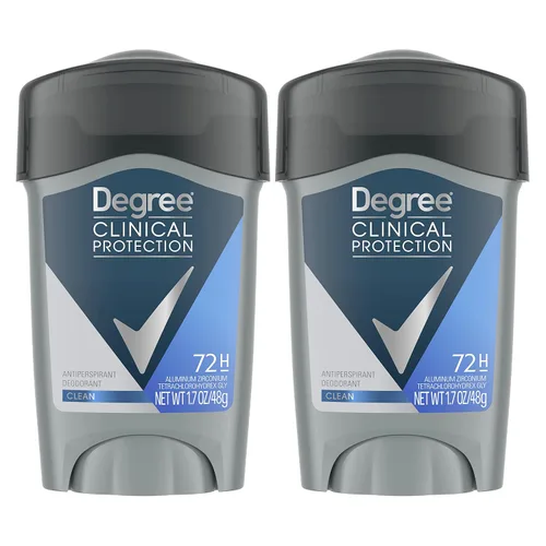 Vista 11 de Degree Desodorante Antitranspirante para Hombres Clean Protección de 72 Horas contra Sudor y Olor Antitranspirante de Fuerza de Prescripción