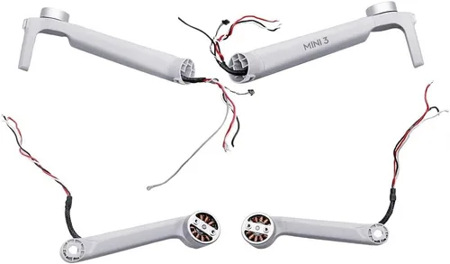 Vista 3 de SeiZed Brazos de motor Piezas de repuesto para drones Izquierdo Derecha Brazo trasero delantero para D-JI Mini 3 Accesorios de repuesto