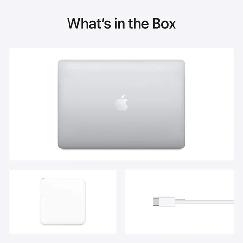 Vista 6 de Apple MacBook Pro de finales de 2020 con chip M1, 13.3 pulgadas, 16 GB de RAM, SSD de 512 GB, plateado (renovado Premium)