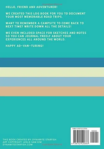 Vista 2 de Camper Van Log Book & Journal Track Your Van Life Adventures, Log Your RV Campsites, and Make the Most of Your Road Trip Memories