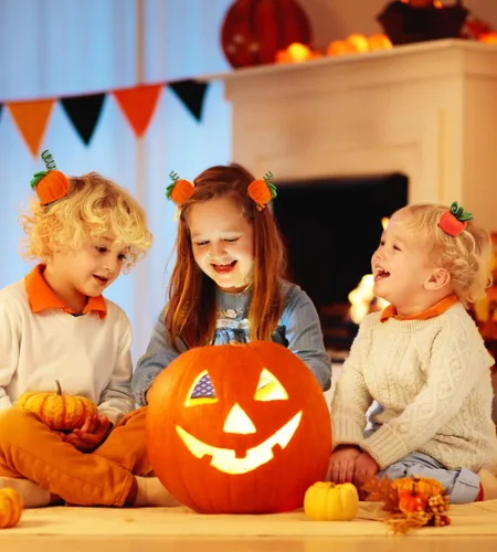 Vista 2 de 2 pinzas para el pelo de calabaza, accesorios para el cabello de Halloween, accesorios para el cabello de Halloween, accesorios para mujer, pinzas