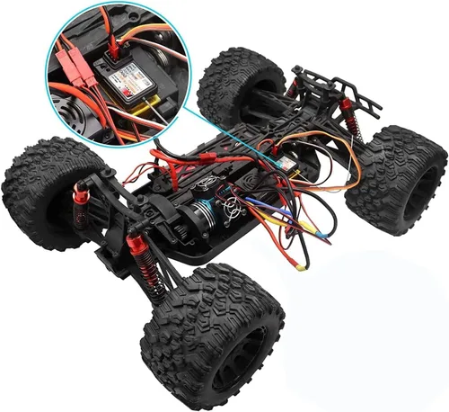 Vista 6 de Flysky FS-GR3E Receptor AFHDS de largo alcance 3CH 2.4GHz Receptor de superficie para FS-GT2 FS-GT2B FS-GT3B FS-GT3C FS-IT4S Transmisor RC Car Boat