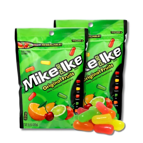 Vista 6 de Hot Tamales - Paquete de 2 - Canela feroz - Caramelos masticables dulces y picantes - Bolsas de 10 onzas