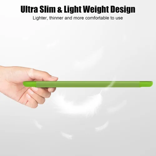 Vista 6 de SUPFINE Funda para iPad de 9ª generación de 10.2 pulgadas 2021, con protector de pantalla de cristal, funda para iPad de 8ª/7ª generación 2020/2019