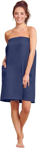 Vista 2 de Women's Bath Wrap - Waffle Weaved Spa Wrap for Women - Comfortable & Adjustable - Absorbent & Quick Dry - Lightweight & Soft