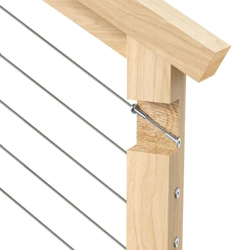 Vista 6 de BLIKA Paquete de 20 fundas protectoras biseladas en ángulo de 1/8", 25, 30 y 35 grados, protector angular para poste de 1/8" para barandilla