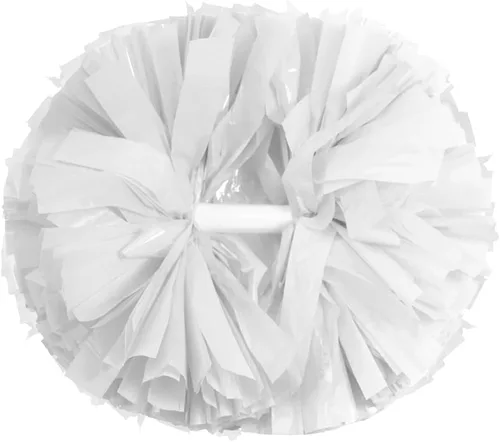 Vista 36 de Hooshing - Paquete de 2 pompones de animadora con mango tipo bastón, pompones para espíritu de equipo, deportes, bailes, animación, para niños Negro