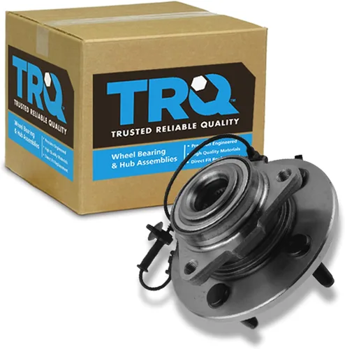 Vista 62 de TRQ Cojinete de rueda lateral del pasajero trasero y conjunto de cubo compatible con Ram ProMaster 1500 ProMaster 2500 ProMaster 3500 2014-2023