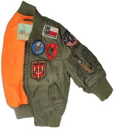 Vista 2 de Top Gun Bombardero aviador MA-1 para niños