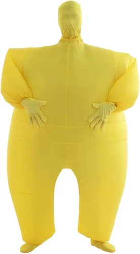 Vista 3 de YEAHBEER Disfraz inflable para adultos, disfraz inflable de tamaño adulto, trajes inflables de cuerpo inflables, pantalones de 14 x 3 x 12 pulgadas