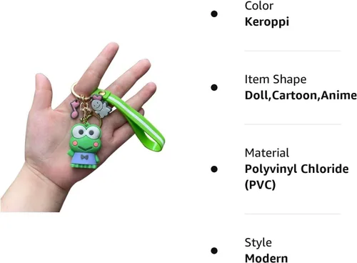 Vista 8 de Mtoye Lindo llavero de anime de accesorios Kawaii
