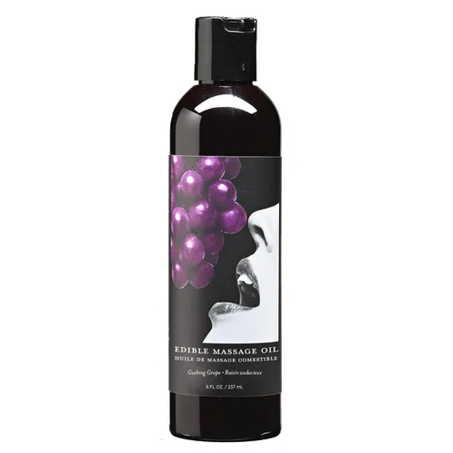 Vista 12 de Earthly Body Aceite de masaje comestible - Aceite de semillas de cáñamo, almendra, semilla de uva, albaricoque y vitamina E - Vegano y libre