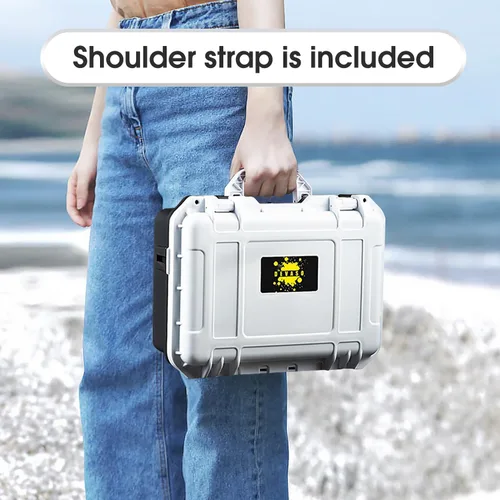 Vista 7 de RQUOIRE Carrying Case for Nintendo Switch Travel Case ,Professional Deluxe Waterproof Case Soft Lining Hard Case for Nintendo Switch OLED