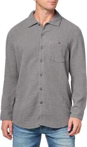 Vista 7 de Club Monaco Camisa de gasa de doble cara de verano para hombre
