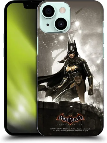 Vista 10 de Head Case Designs Carcasa rígida con licencia oficial de Batman Arkham Knight Arkham Knight Personajes de Arkham Compatible con Apple iPhone 13 Mini