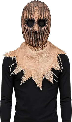 Vista 8 de Horror Scarecrow Masques Sack Skull Mask Costume Accessory