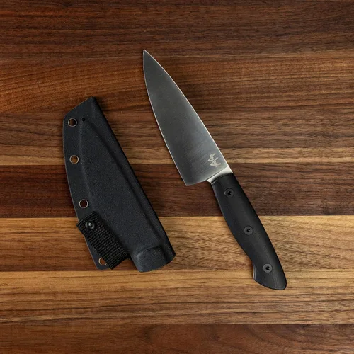 Vista 2 de Williams Knife Co. - Cuchillo pequeño Hoja de acero Elmax de 5 pulgadas Herramienta culinaria versátil
