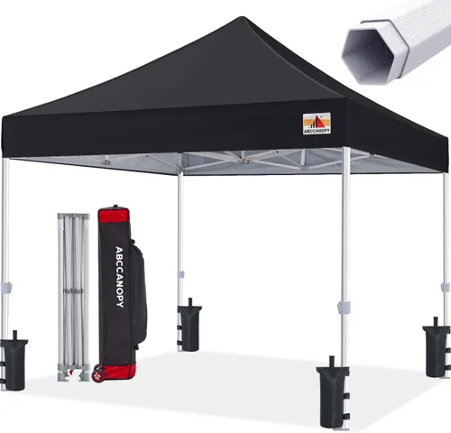 Vista 46 de ABCCANOPY Commercial Pop Up Canopy Tent 10x10 Premium-Series, Black