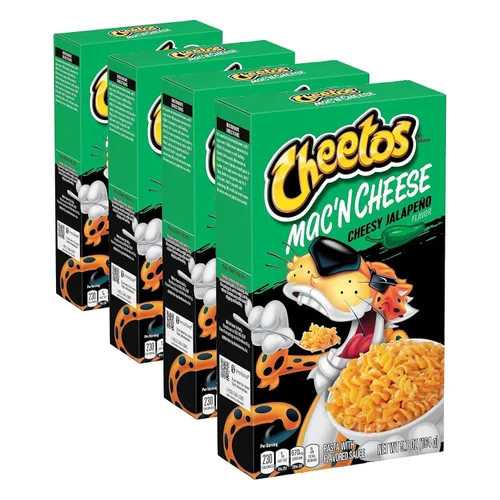 Vista 2 de Cheetos Mac&Cheese Cheesy Jalapeño Cajas de 5.7oz (paquete de 12)