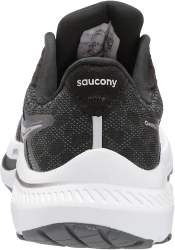 Vista 3 de Saucony Omni 20 - Tenis de correr para mujer, NegroBlanco