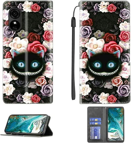 Vista 198 de Aroepurt Funda para UMIDIGI G1 Plus compatible con UMIDIGI G1 Plus Funda para teléfono Funda de piel sintética con función atril magnética CPT15