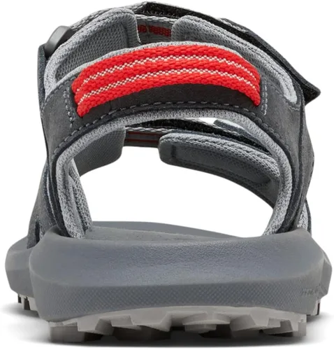 Vista 4 de Columbia Trailstorm Hiker - Sandalias deportivas con 2 correas para mujer, GraphiteRed Hibiscus, 11